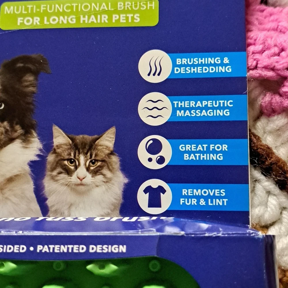 Vetnique furbliss brush for long hair pets